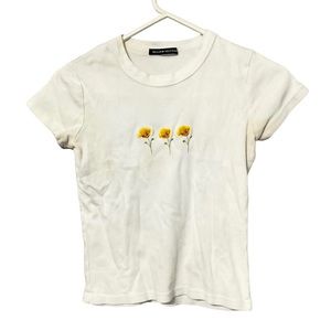 Brandy Melville Poppy Flower Top